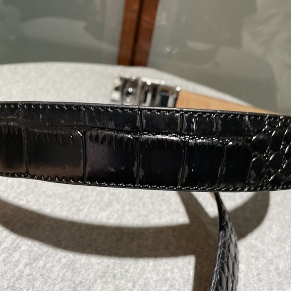 Nexbelt Premium Alligator Embossed Calfskin Leather Mens Adjustable Dress Belt - Picture 11 of 11